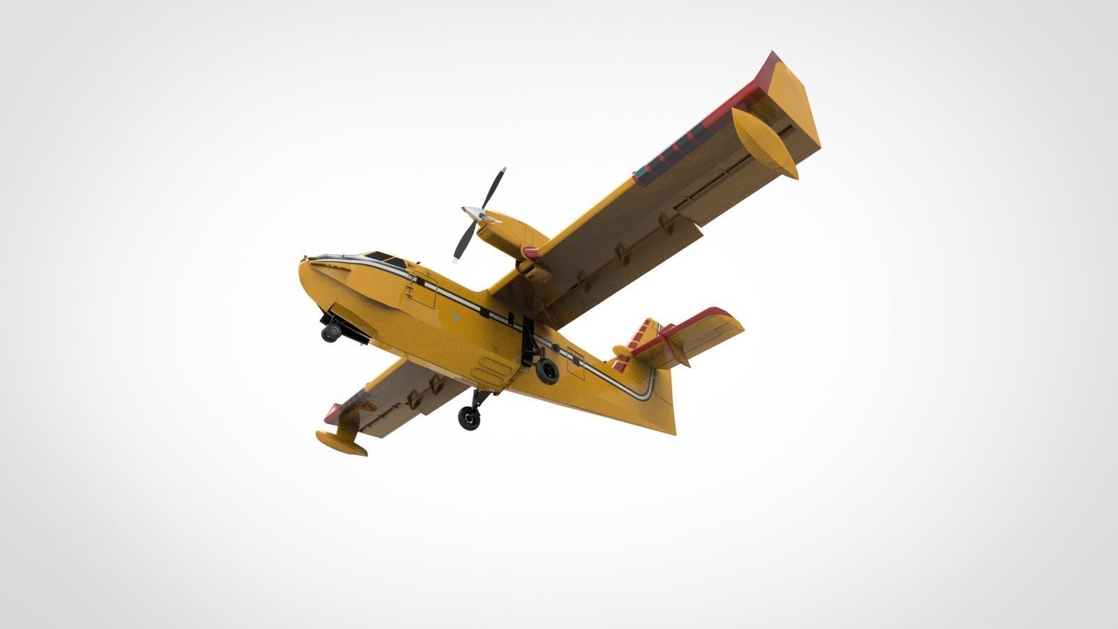 Bombardier CL-415 3D model_4