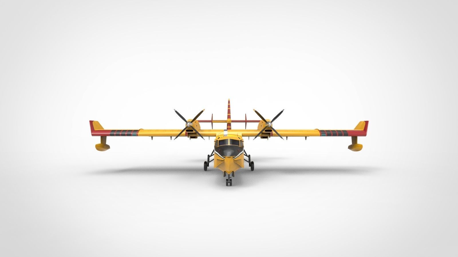 Bombardier CL-415 3D model_1