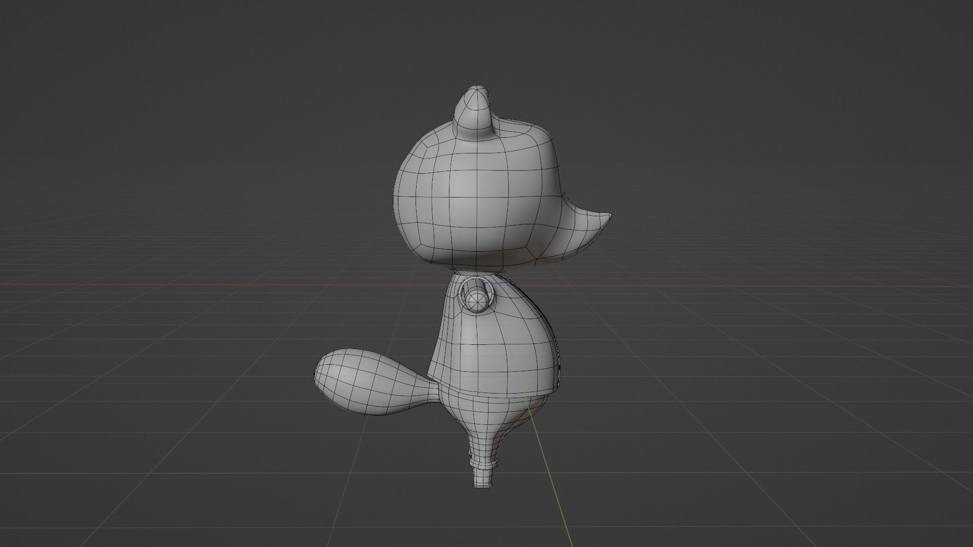 Tom Nook New Horizons Rigged 3D model_11