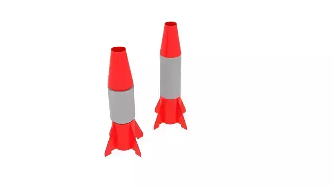 Lego Rockets 3D model