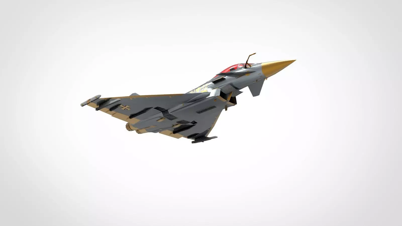 Eurofighter Typhoon FGR4 3D model_0