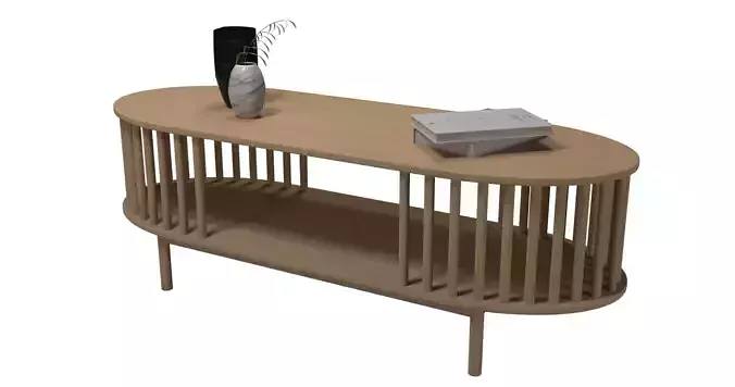 Sklum Bamboo Coffee Table Connery