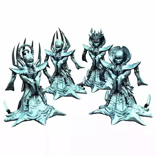 Lady of Pain The Masked Queen Fantasy Miniature 3D print model Lady of Pain The Masked Queen Fantasy Miniature 3D print model