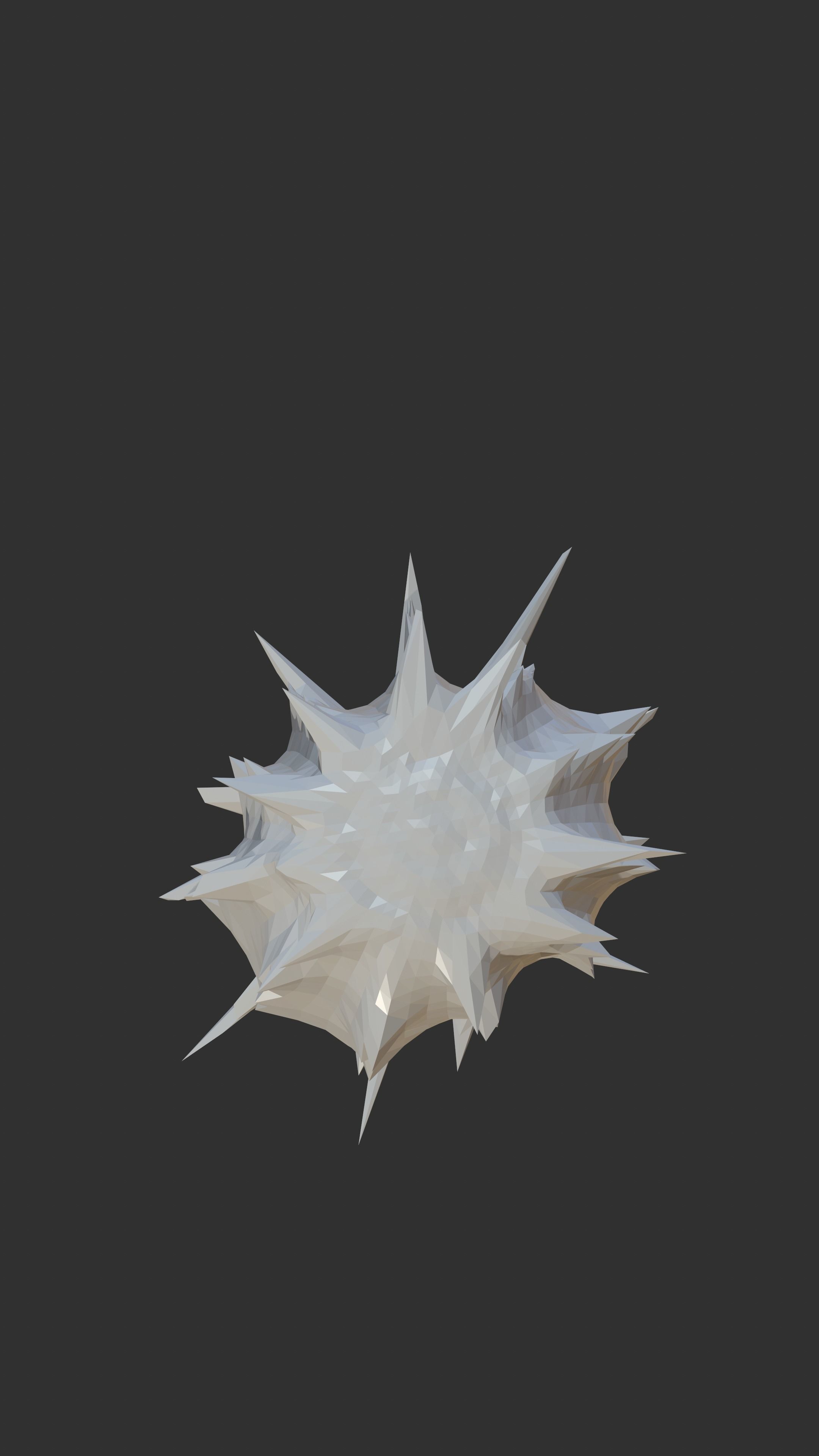 2 cactus models Low-poly 3D model_2