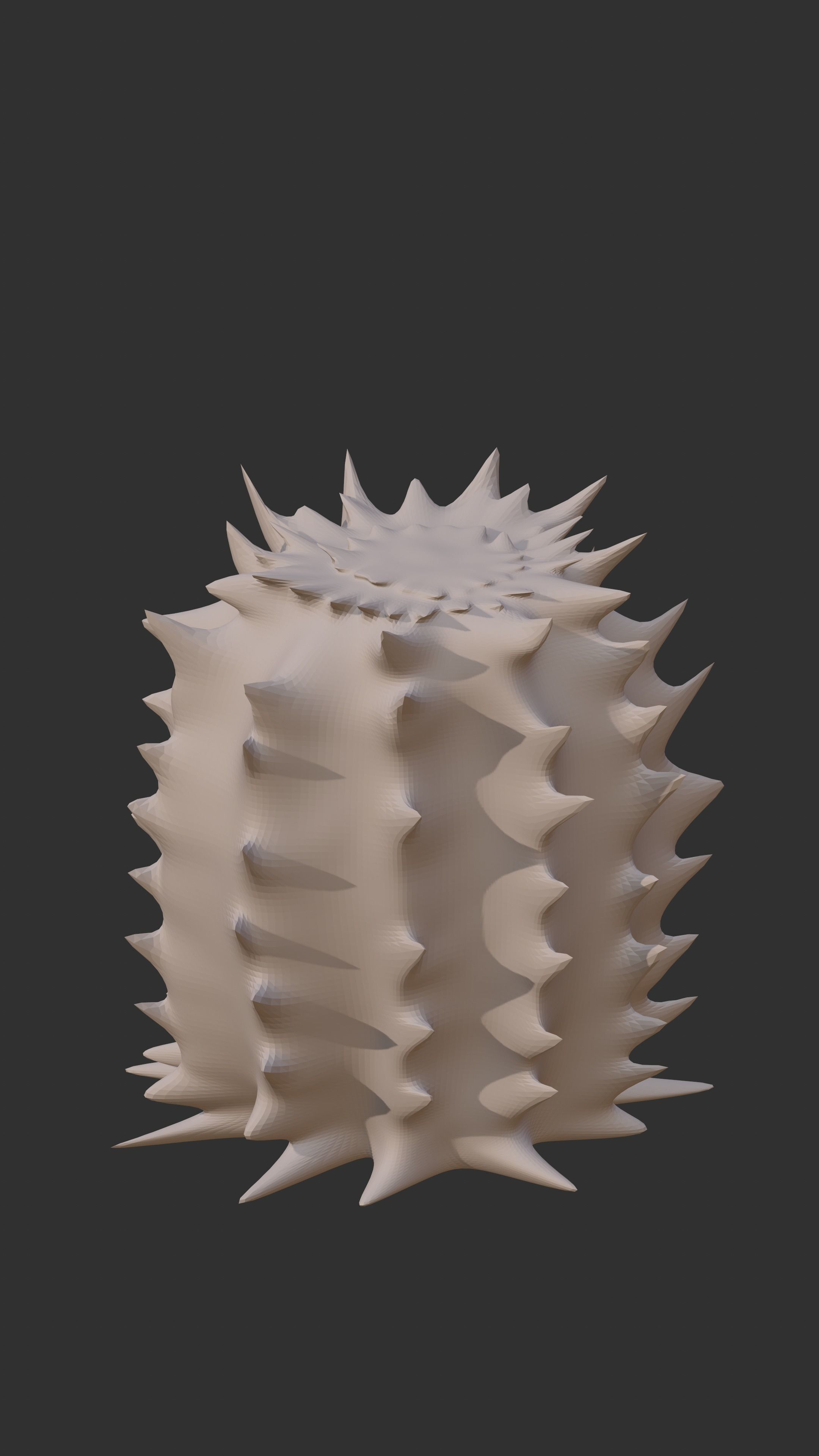 2 cactus models Low-poly 3D model_6