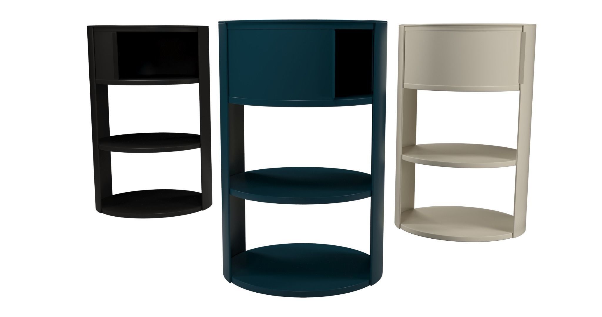 West Elm Belle Nightstand 3D model_5