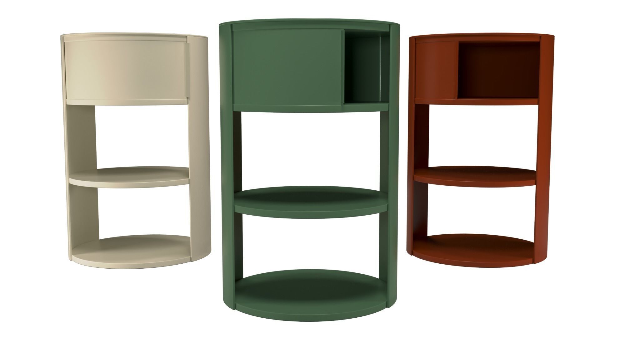 West Elm Belle Nightstand 3D model_2