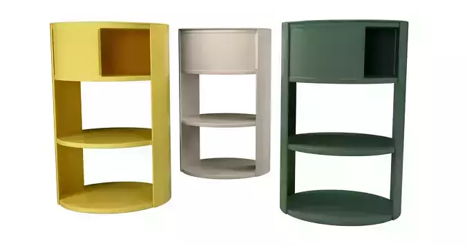 West Elm Belle Nightstand 3D model