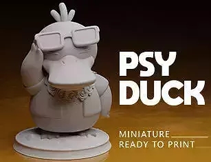 Psyduck - Pokemon 3D print model