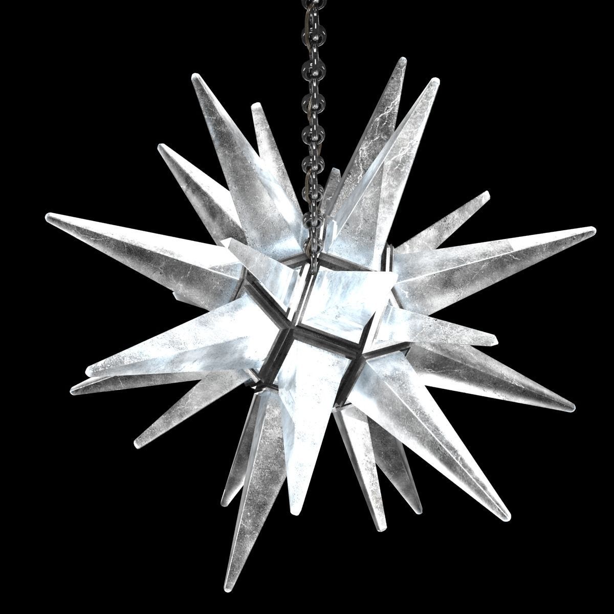 Rock Crystal Star Light by CHARLES SPADA INTERIORS 3D model_4