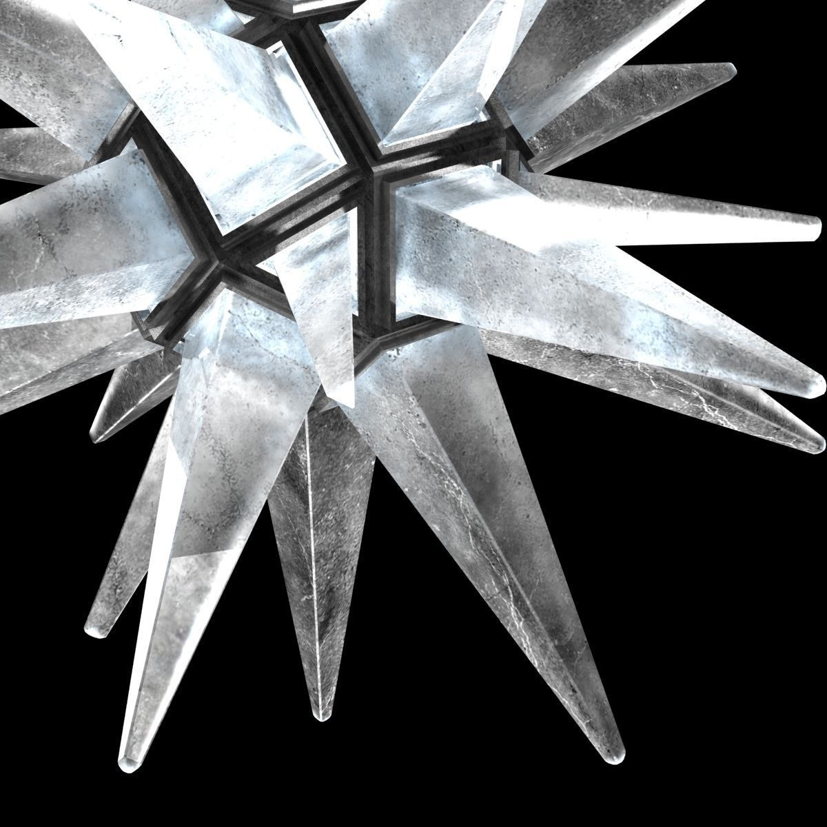 Rock Crystal Star Light by CHARLES SPADA INTERIORS 3D model_1
