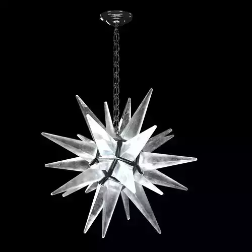 Rock Crystal Star Light by CHARLES SPADA INTERIORS 3D model