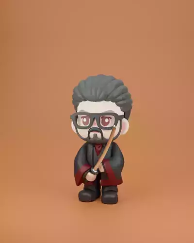 Koji Chibi from JohnWick4 3D print model