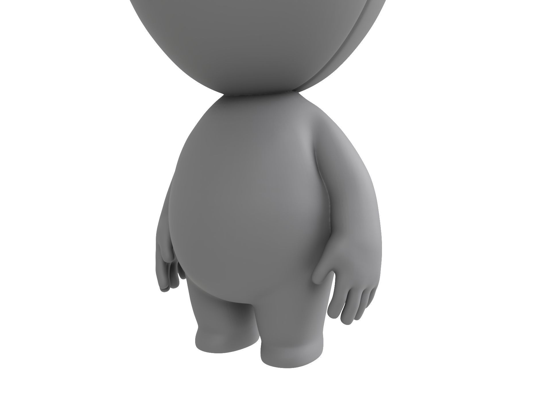 Print008 Vodoo Doll 3D print model_8