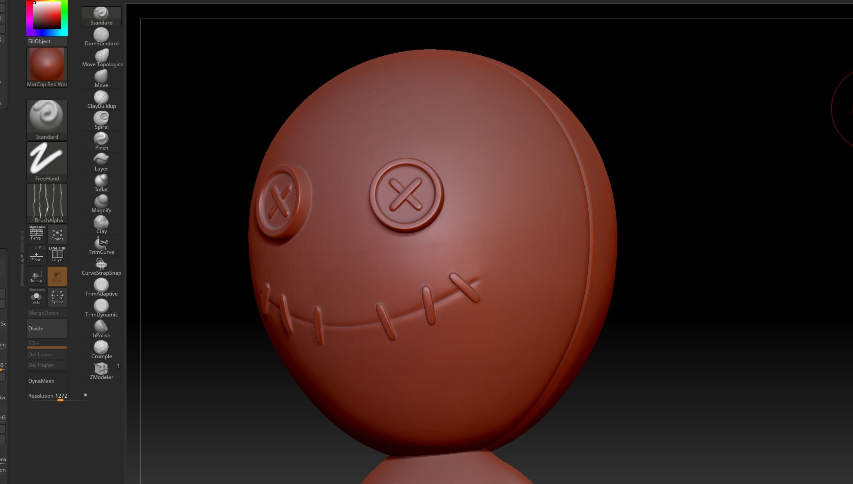 Print008 Vodoo Doll 3D print model_18