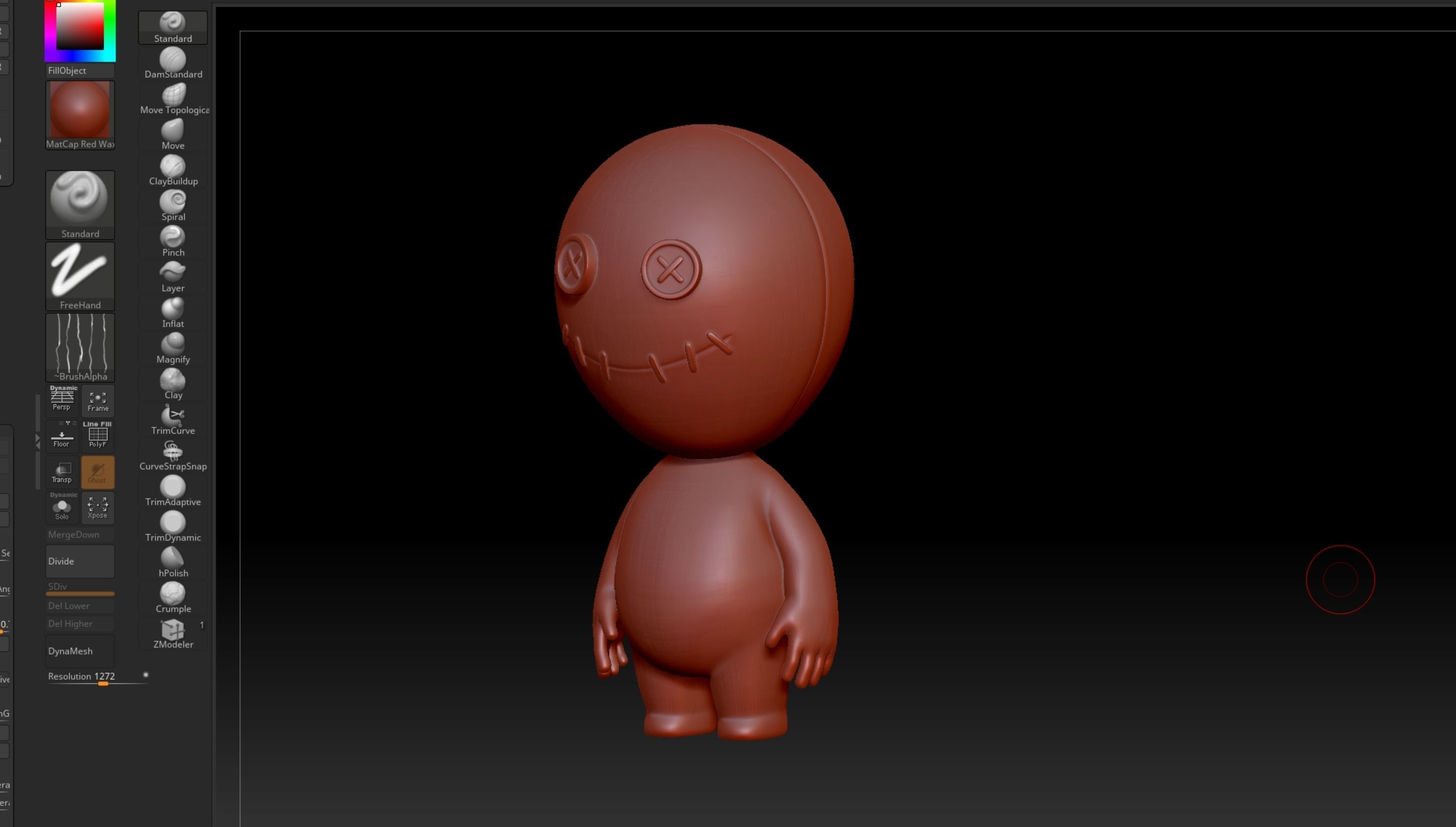 Print008 Vodoo Doll 3D print model_10