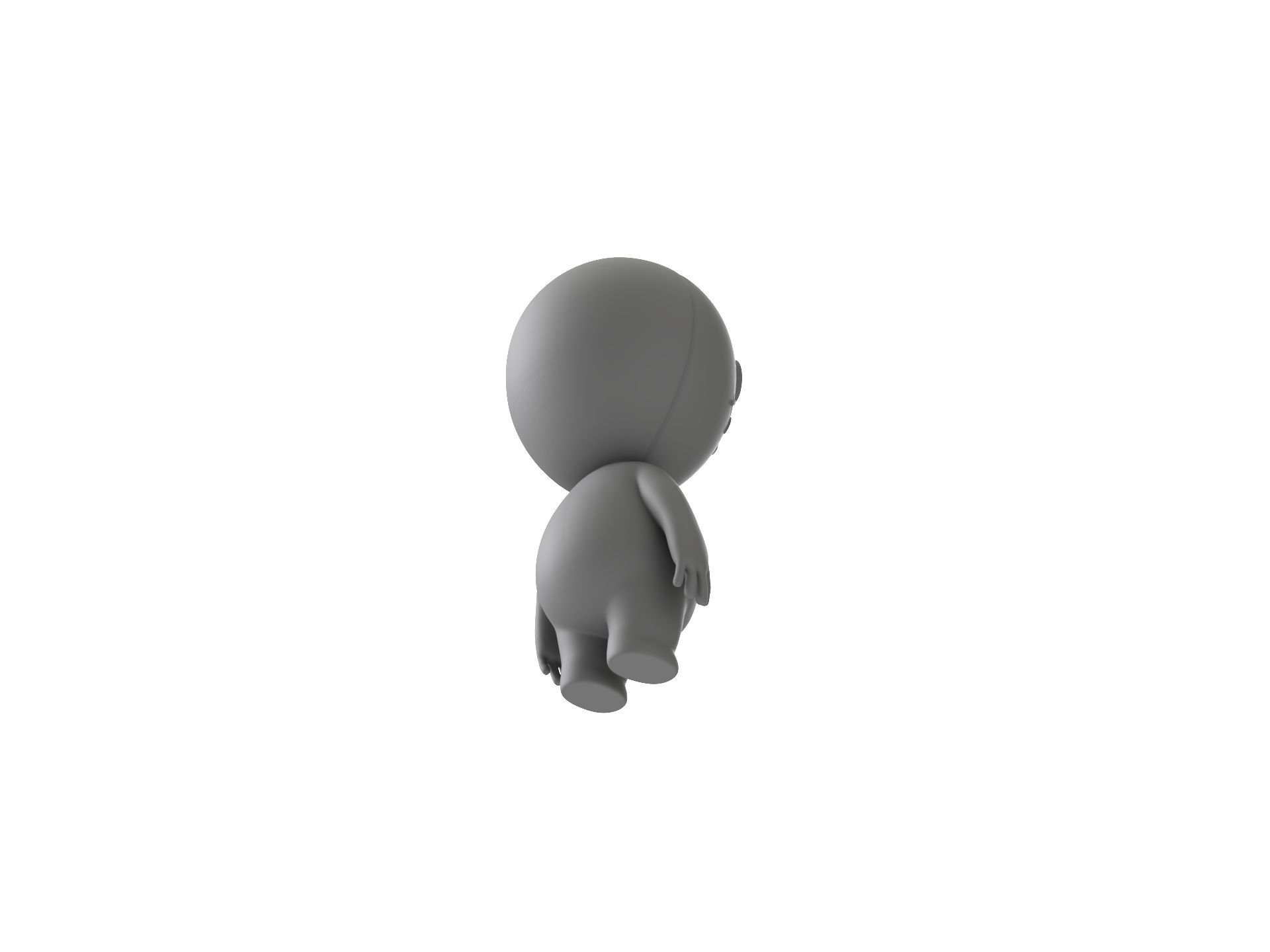 Print008 Vodoo Doll 3D print model_4