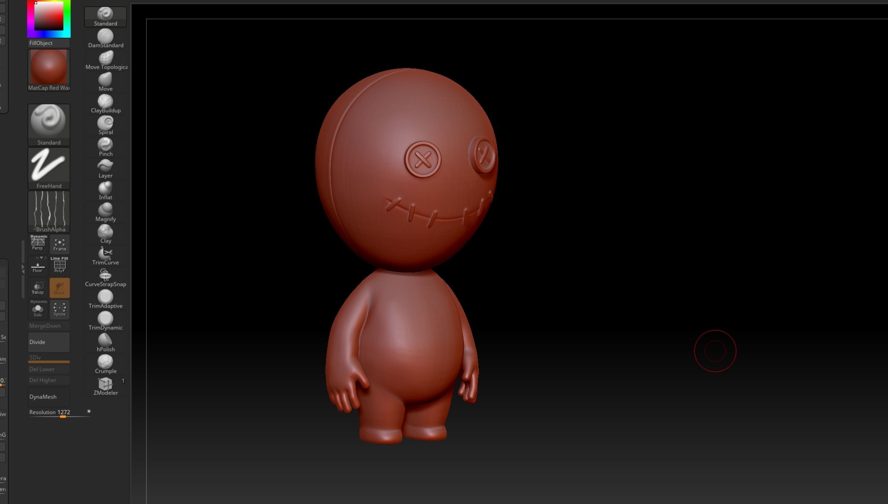 Print008 Vodoo Doll 3D print model_12