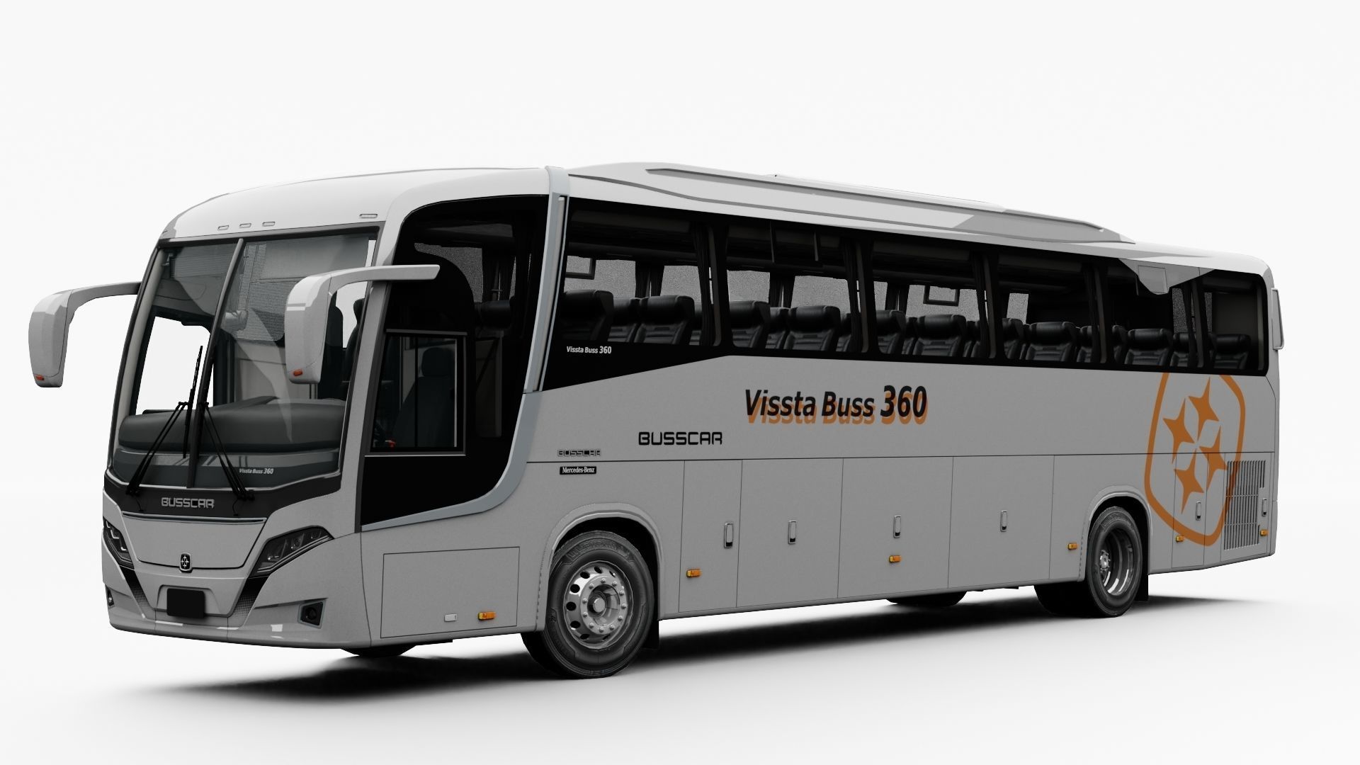 Busscar Vissta Buss 360 2022 3D model | CGTrader