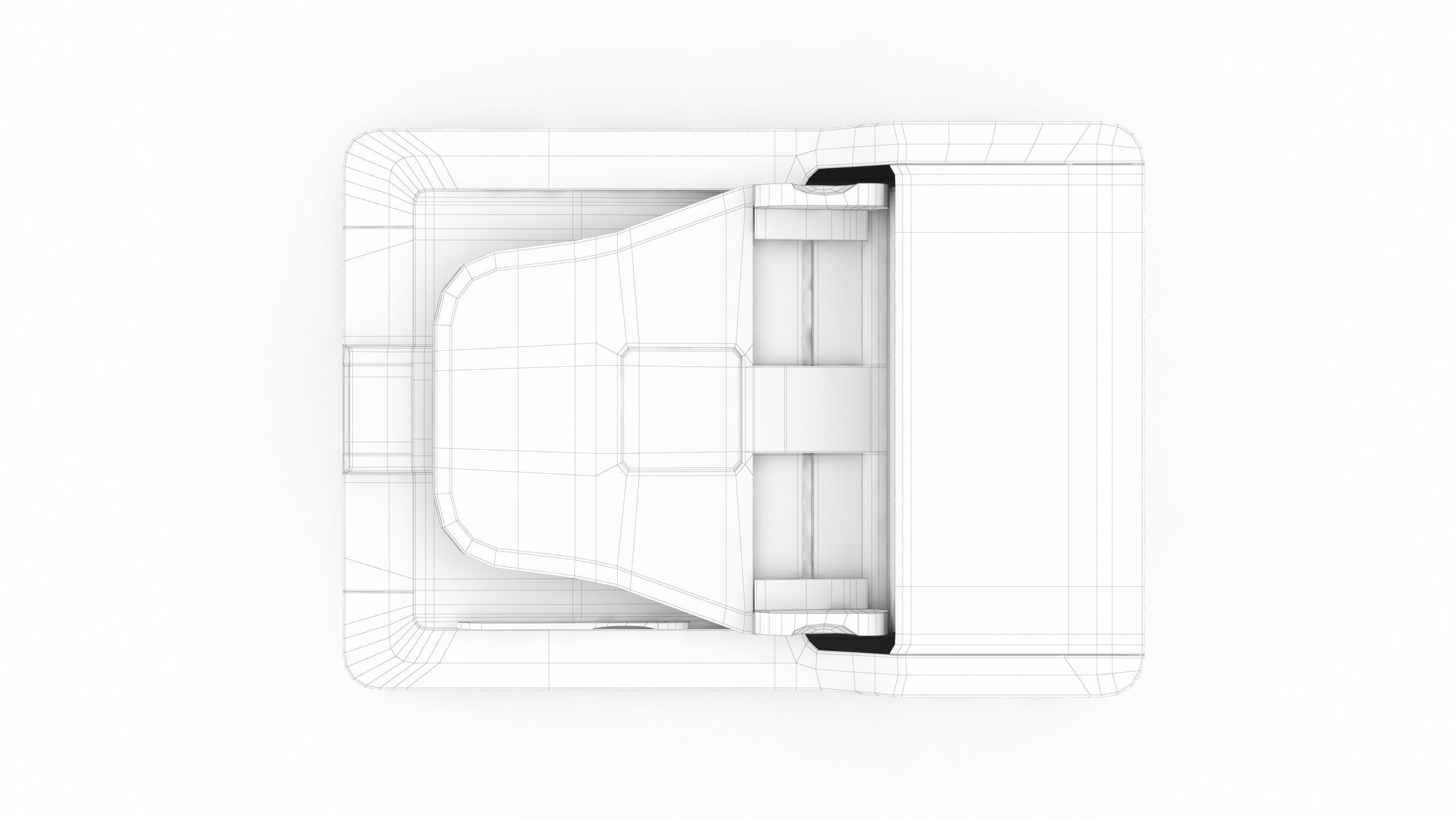 Epson DS-1630 Flatbed Low-poly 3D model_17