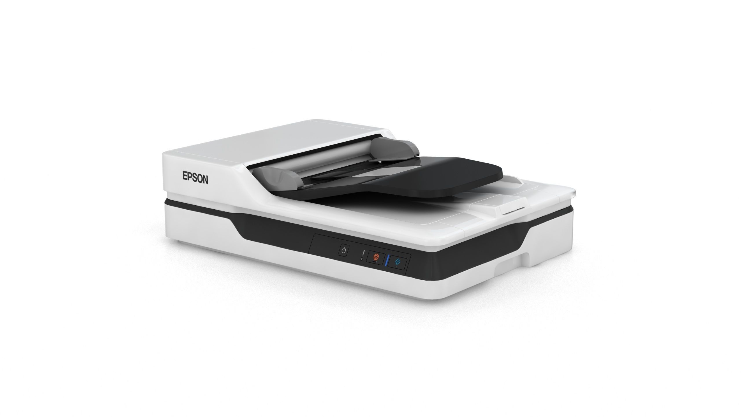 Epson DS-1630 Flatbed Low-poly 3D model_5