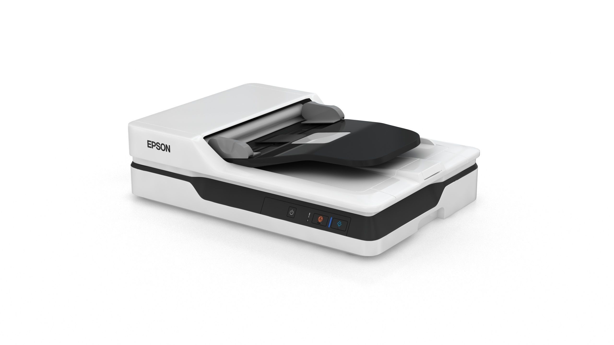 Epson DS-1630 Flatbed Low-poly 3D model_2