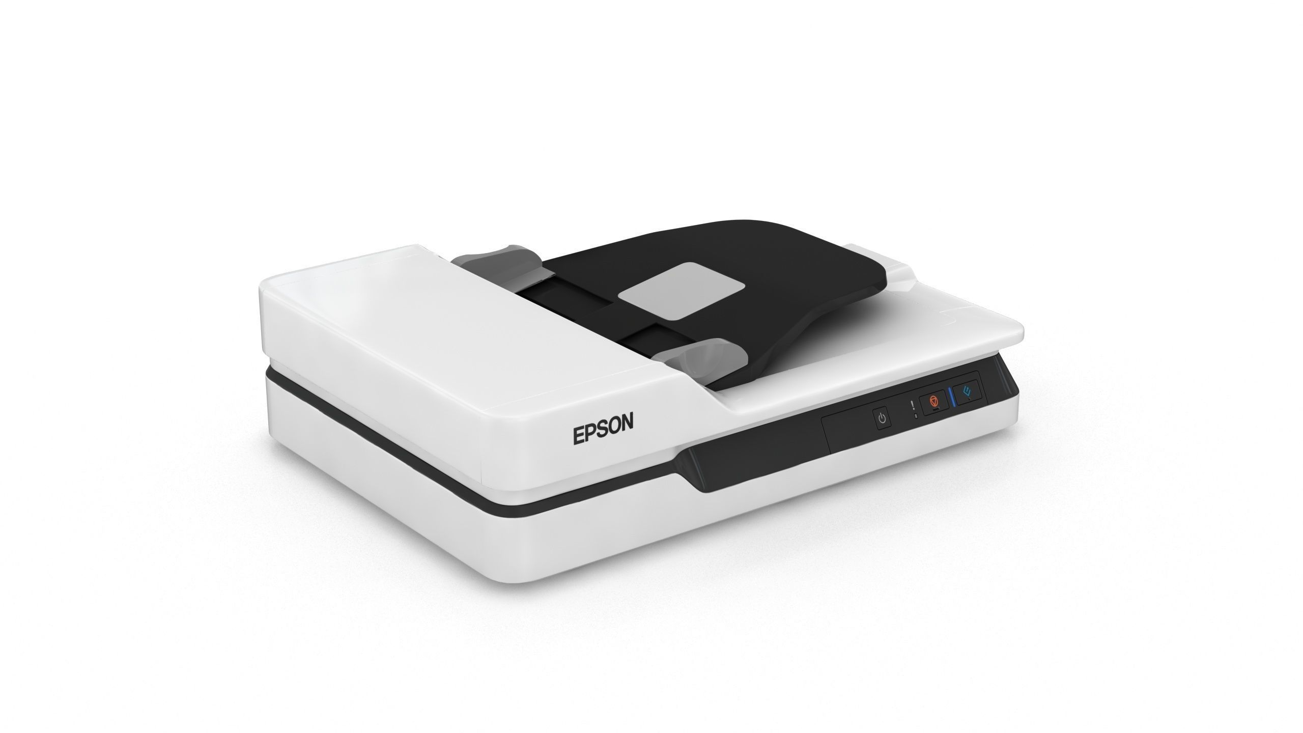 Epson DS-1630 Flatbed Low-poly 3D model_6