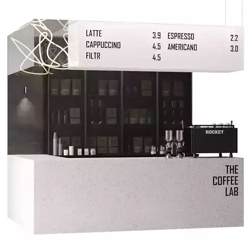 Coffee Shop 2 3D model