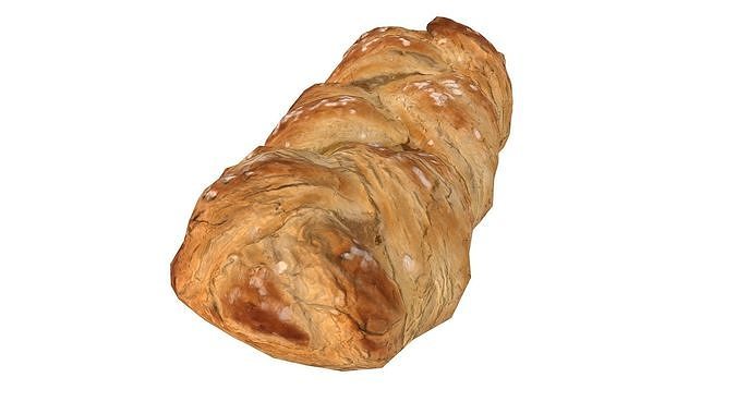 Pastry AR VR PBR  Lowpoly with game ready 3d Model Low-poly 3D model 6