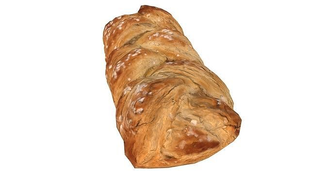 Pastry AR VR PBR  Lowpoly with game ready 3d Model Low-poly 3D model 5