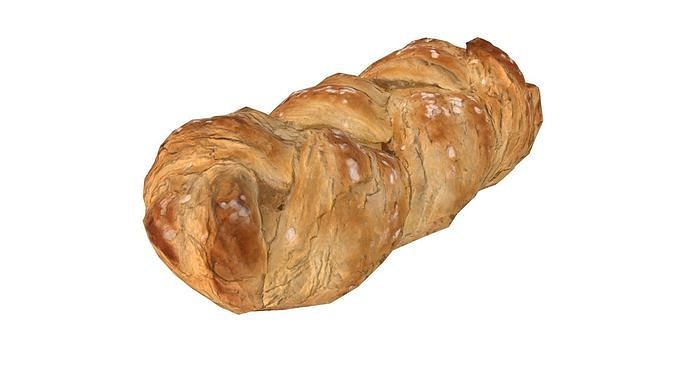 Pastry AR VR PBR  Lowpoly with game ready 3d Model Low-poly 3D model 7