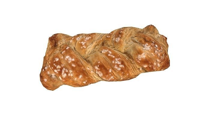 Pastry AR VR PBR  Lowpoly with game ready 3d Model Low-poly 3D model 2