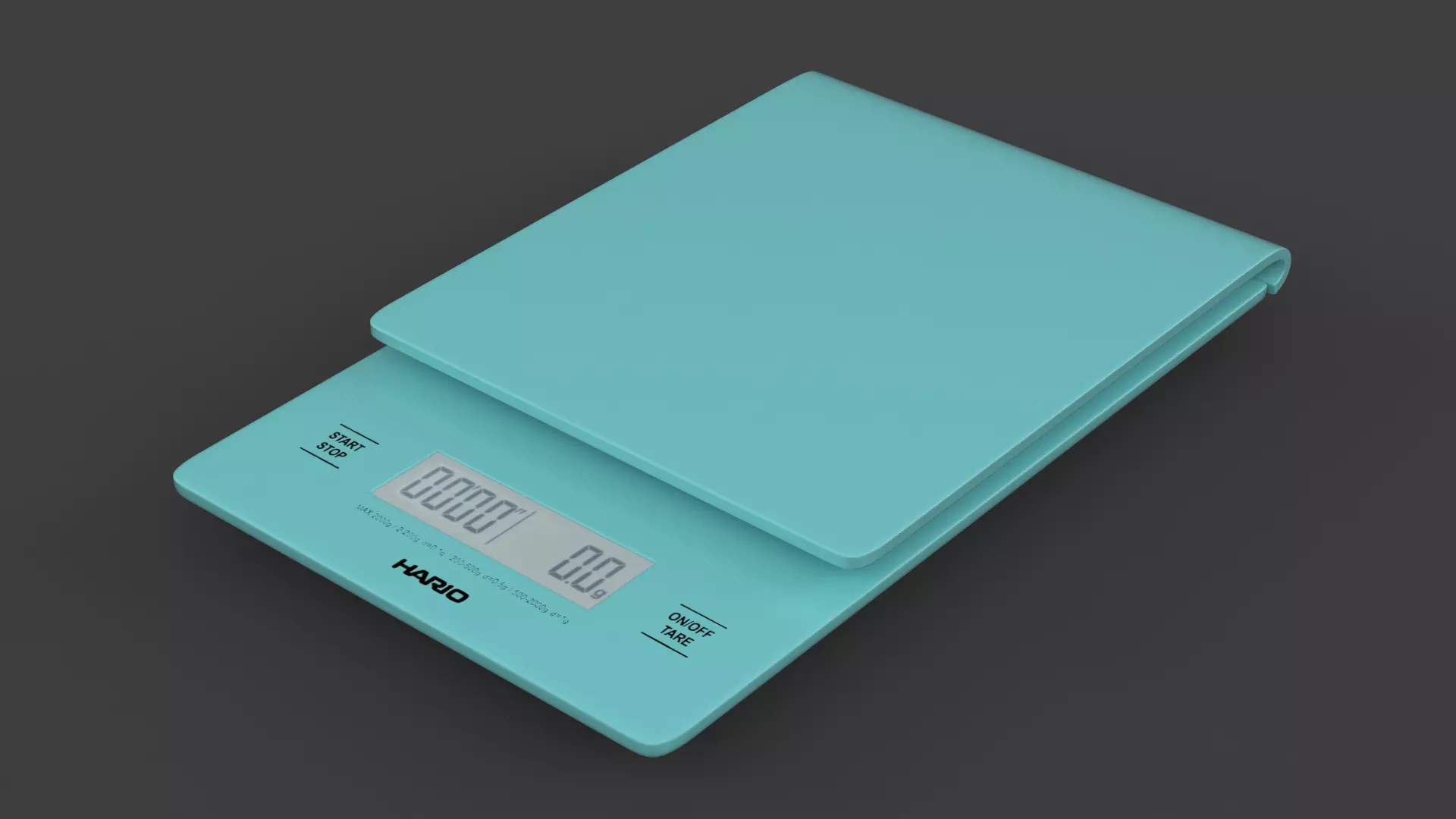 Kitchen Scale 3D model_0