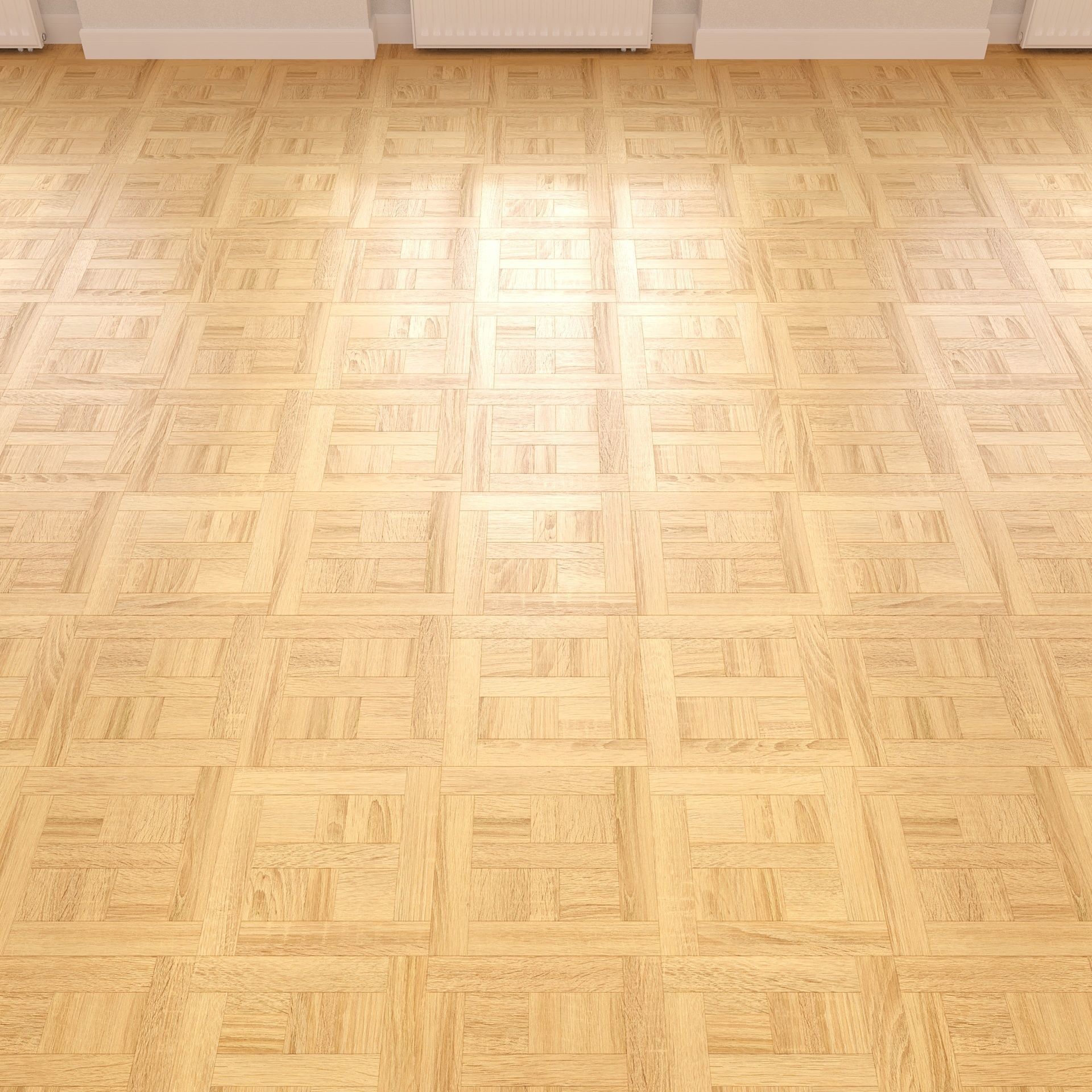 Parquet - Laminate - Wooden floor 4 in 1 3D model_13