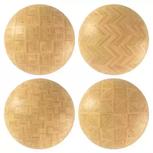 Parquet - Laminate - Wooden floor 4 in 1