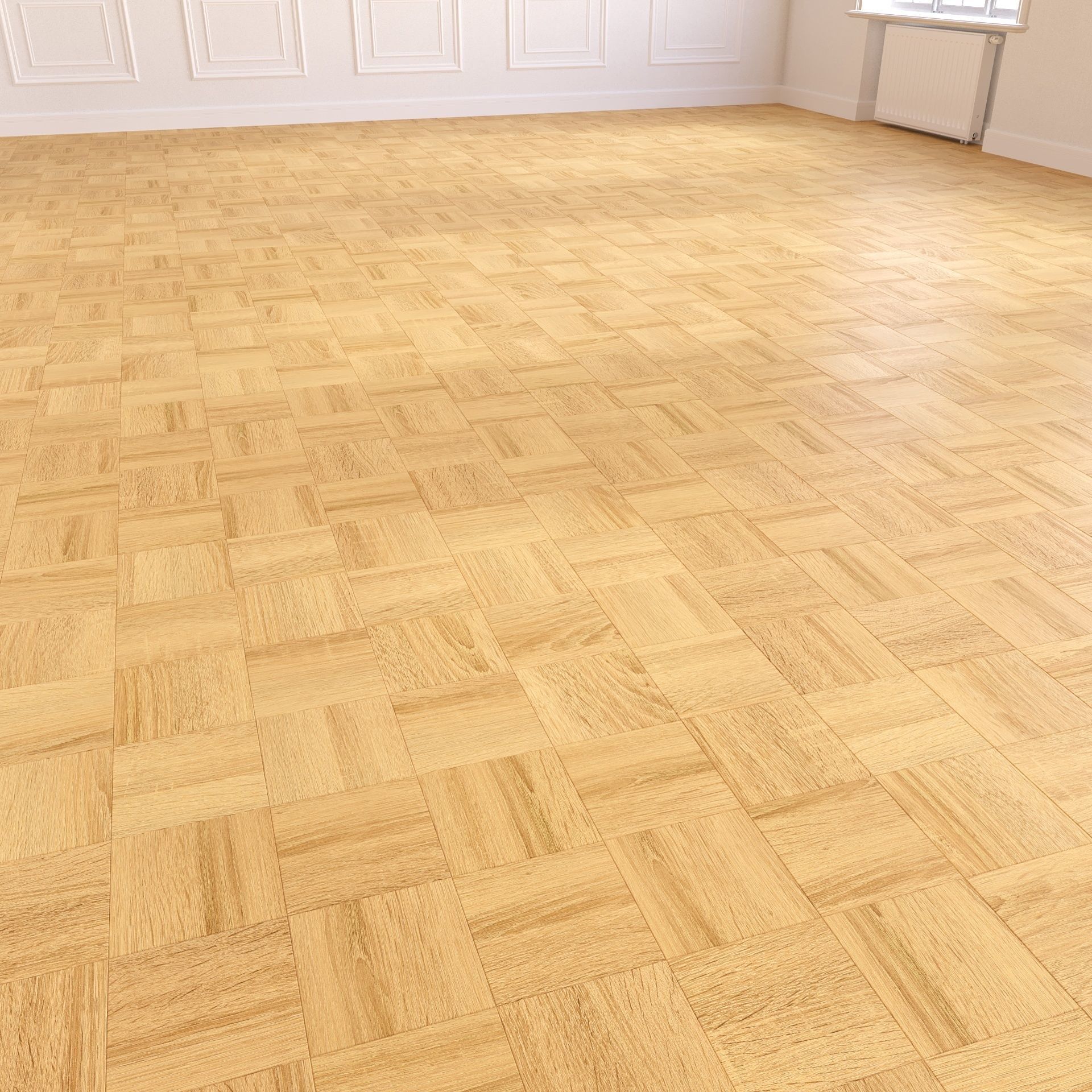 Parquet - Laminate - Wooden floor 4 in 1 3D model_19