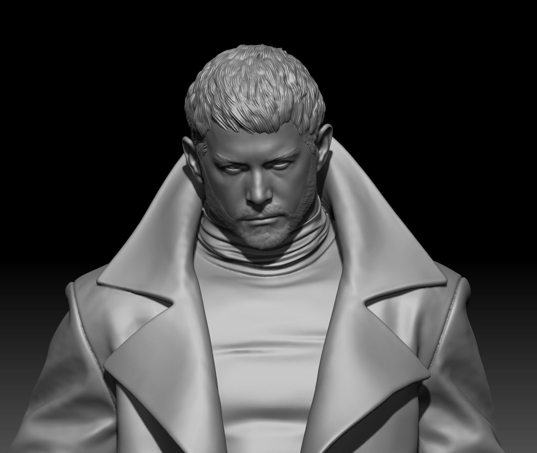 Chirs Redfield 3D print model_9