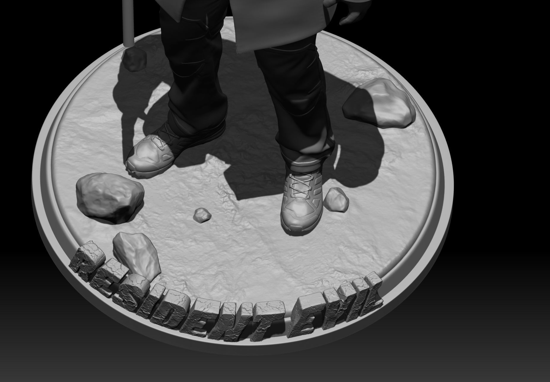 Chirs Redfield 3D print model_14