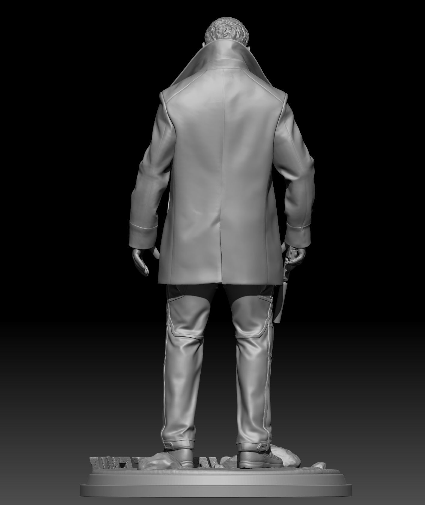 Chirs Redfield 3D print model_4