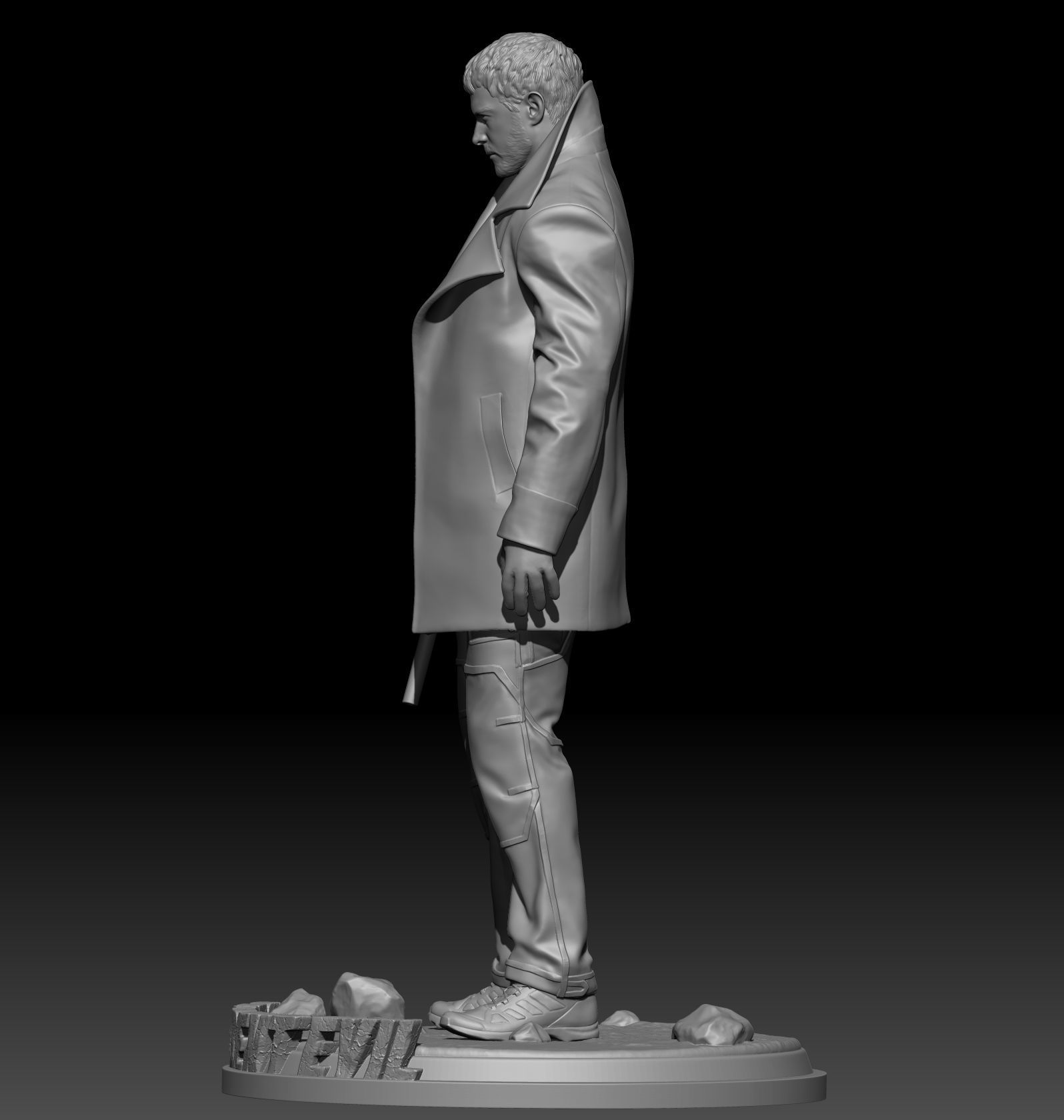 Chirs Redfield 3D print model_5