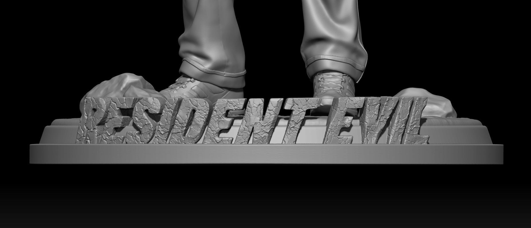 Chirs Redfield 3D print model_13