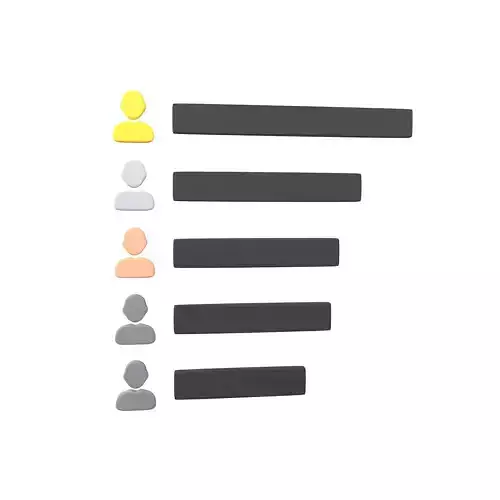 Ranking Data Icon v1 004