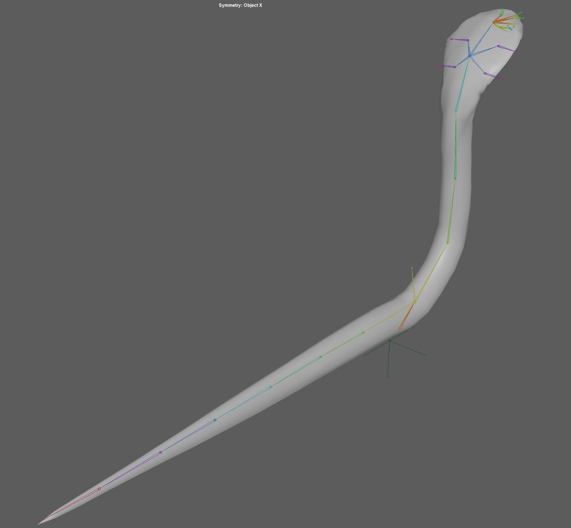 King Cobra Low-poly 3D model_20