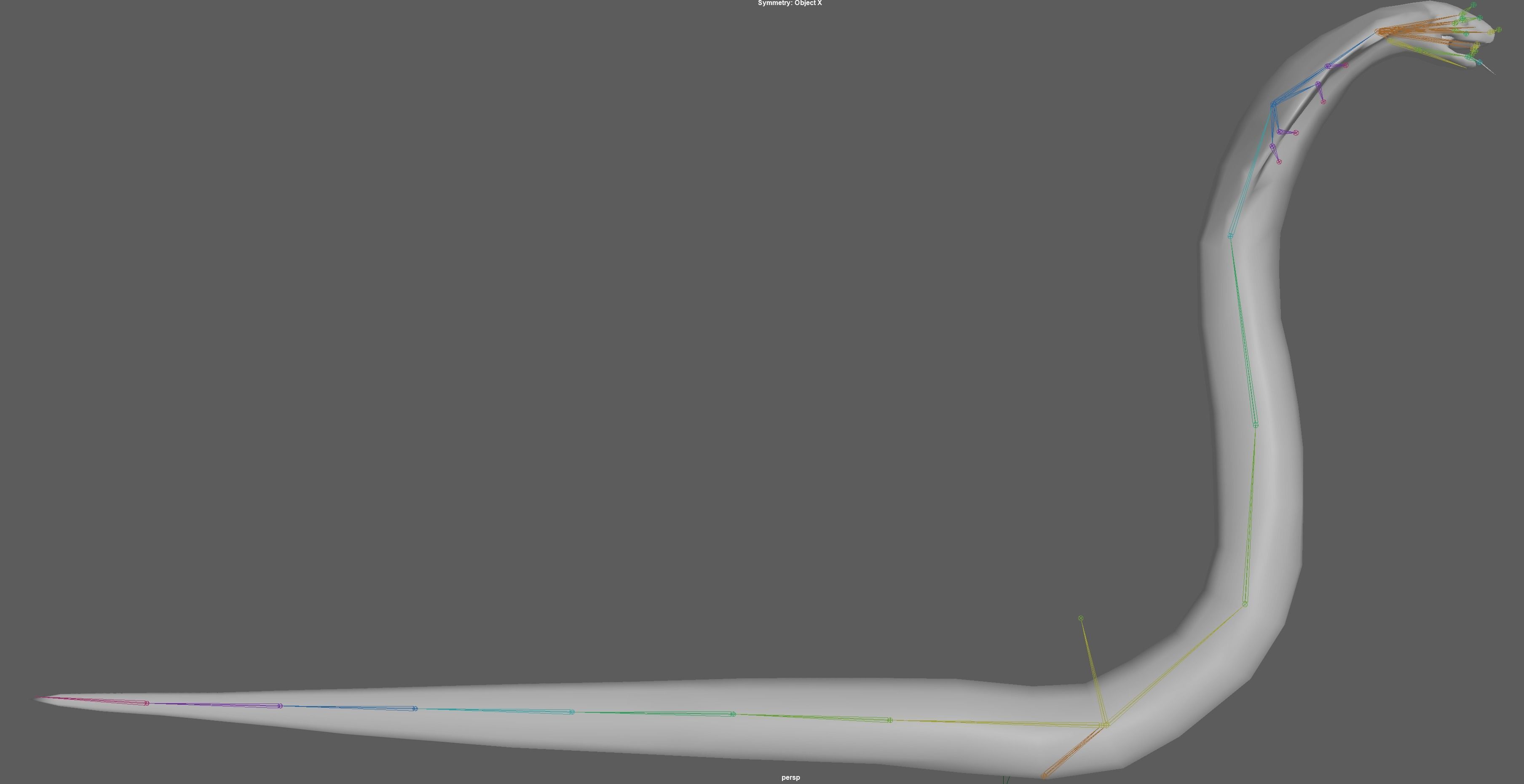 King Cobra Low-poly 3D model_19