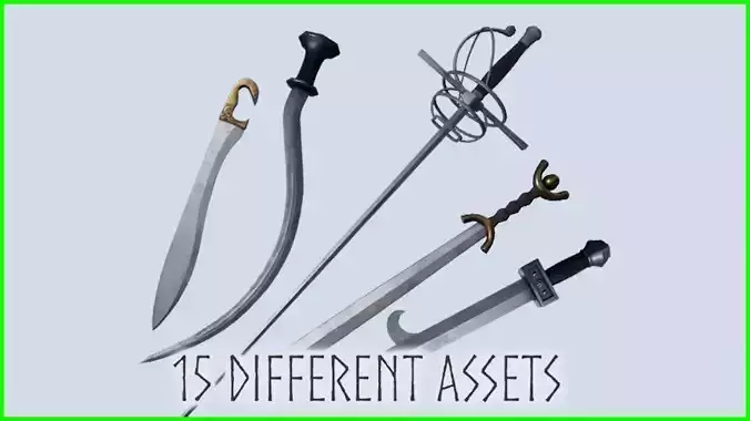 Weapons Series - Swords 2 - Mini Pack