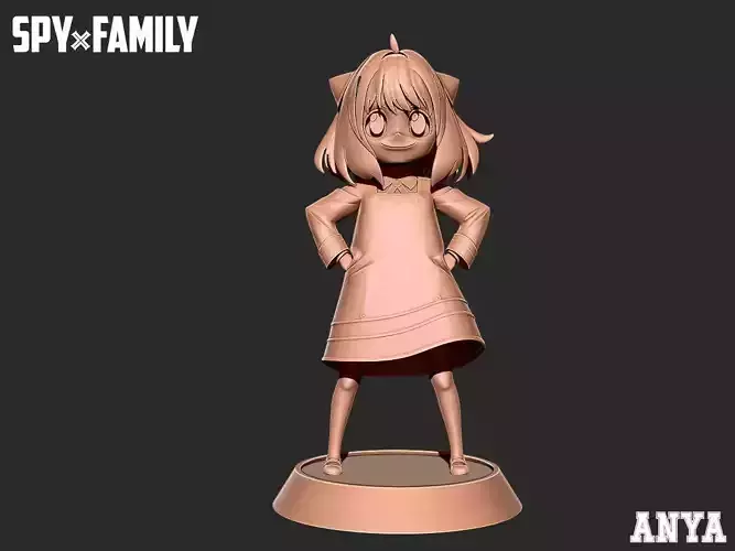 Anya forger  3D print model