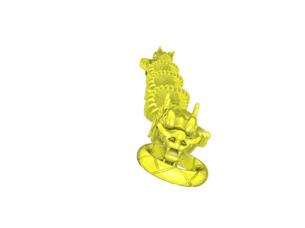 A5693 Dragon Bracelets 3D print model_9