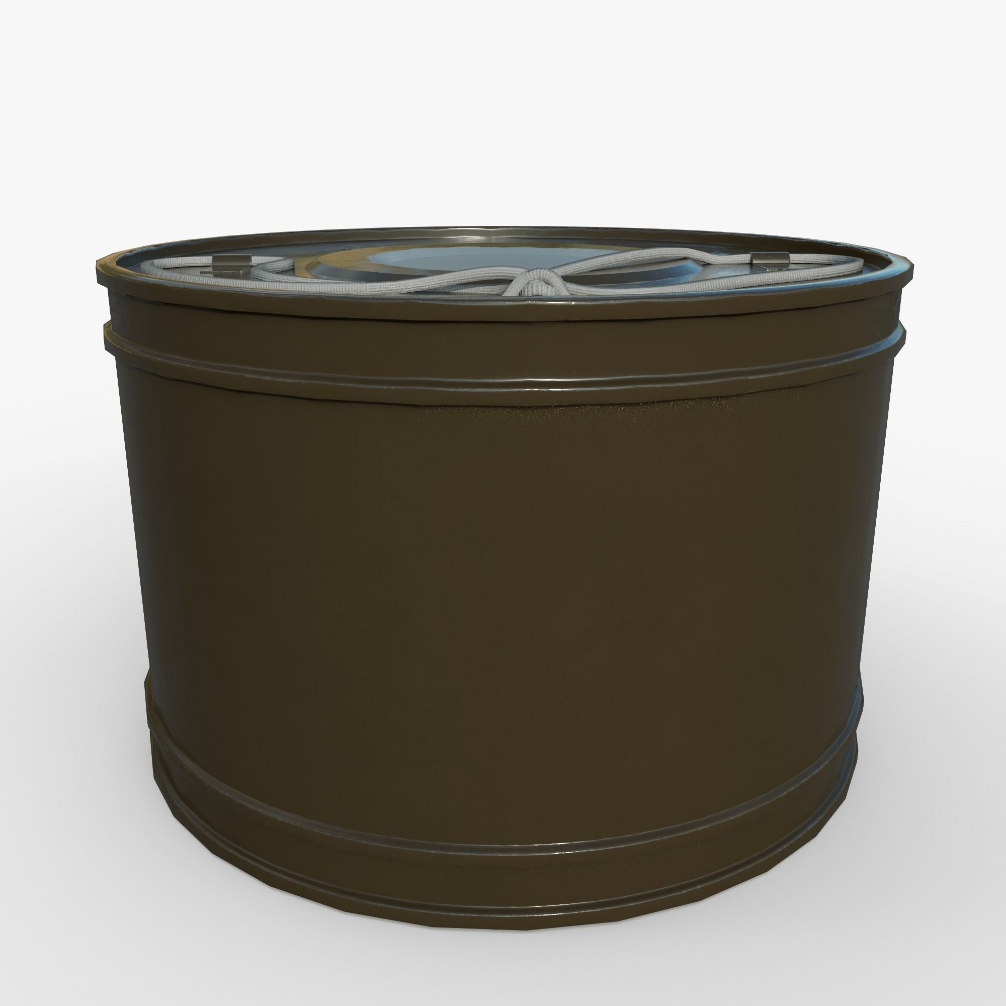 Smoke bomb DM-11 Low-poly 3D model_5