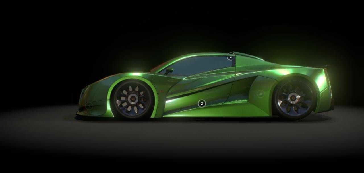 goblin super car Low-poly 3D model_1