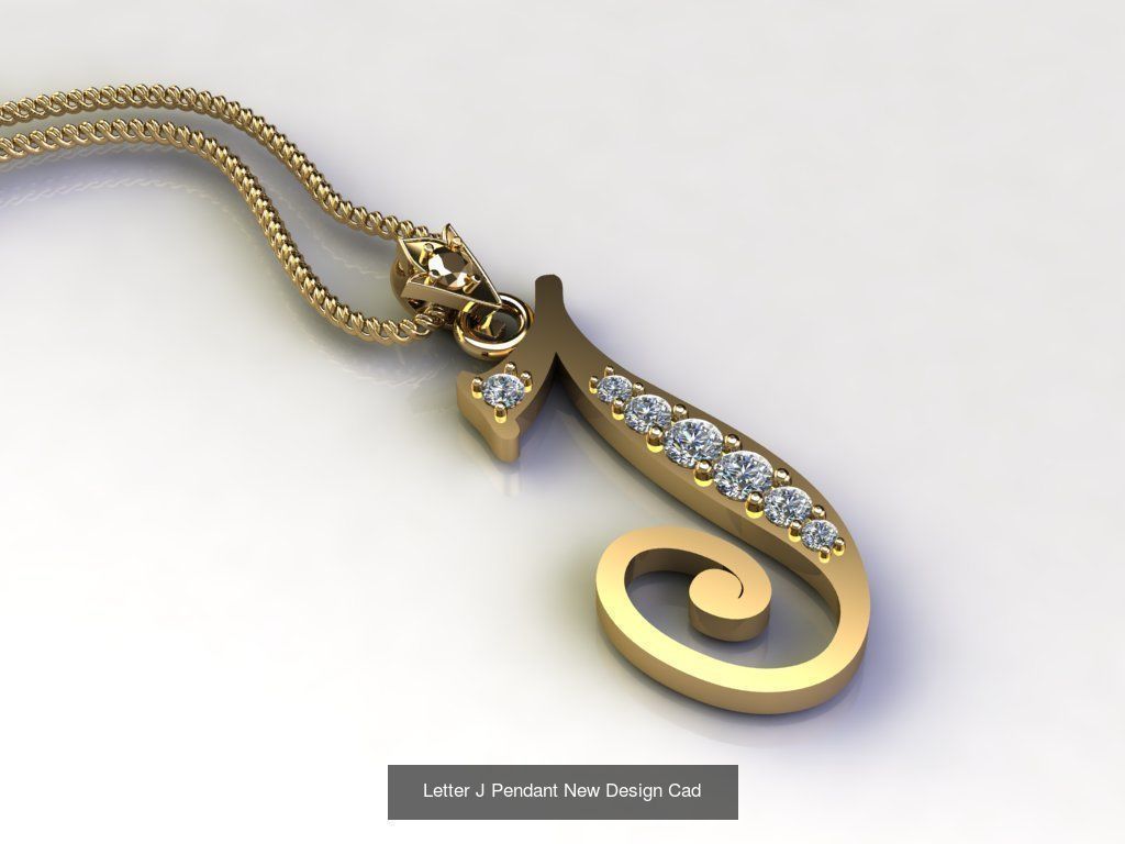 Alphabet English Pendant Version 1 Album  3D Model Collection_19